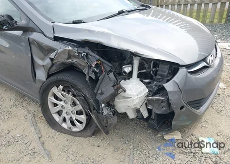 2013 Hyundai Elantra Gls from USA, damaged, VIN 5NPDH4AE5DH153705